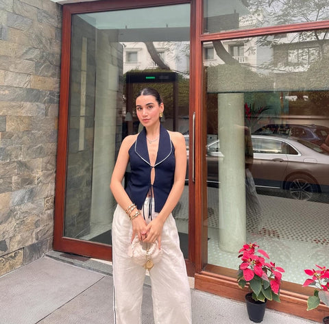 Shynae Halter Neck Top