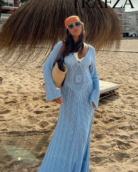 Carla V neck beachwear