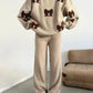 Bow knitted Wollen Cords