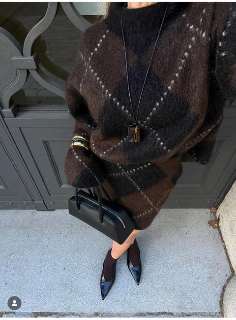 Baklava knit Skirt Set