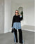 Denim Trim Statement Cords