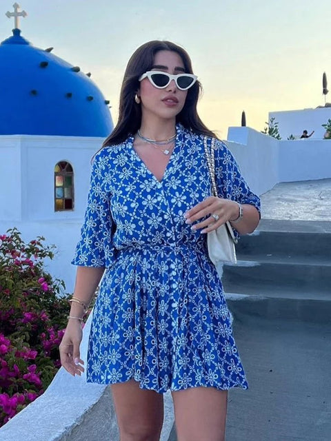 Lucy Embriodered Dress