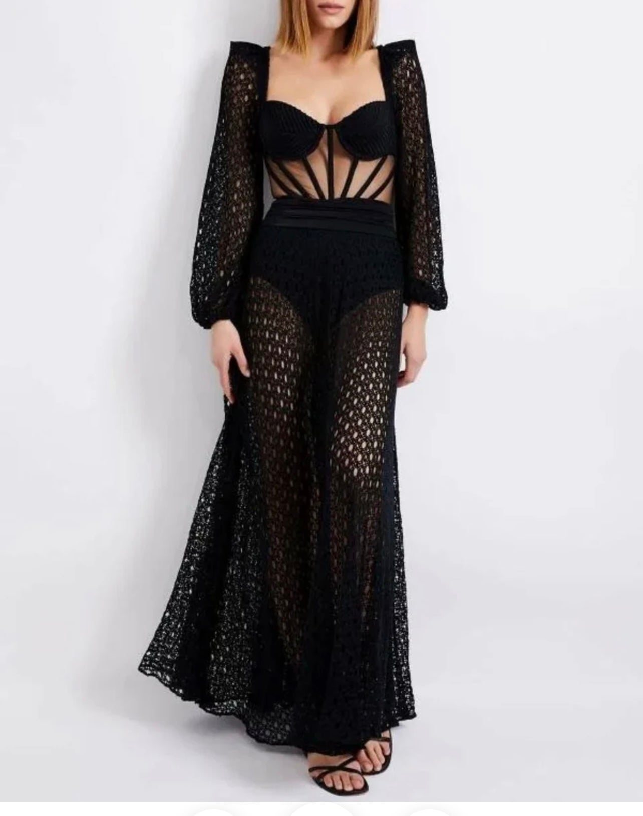 Femella Statement Beach Dress - Swimsuit attached with skirt (Resort Wear)