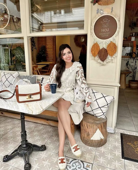 Ivory Whimsy Lace Dress