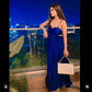 Chica Mettalic Evening Dress