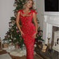 Christiana Luxe Lace Dress