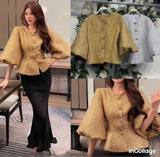 Golden Hour Luxe Top