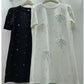 Bow Rhinestone Dress