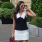 Sailor Muse Collar Top