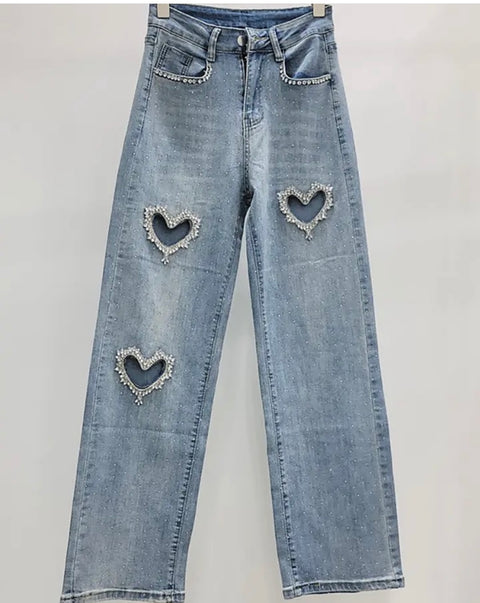 Heart Beat Glam Luxe Denim
