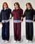 Stripe collar luxe cordset