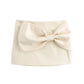Satin Bow Skirt