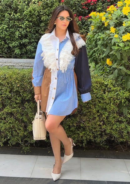 Monarch Colorblock Dress