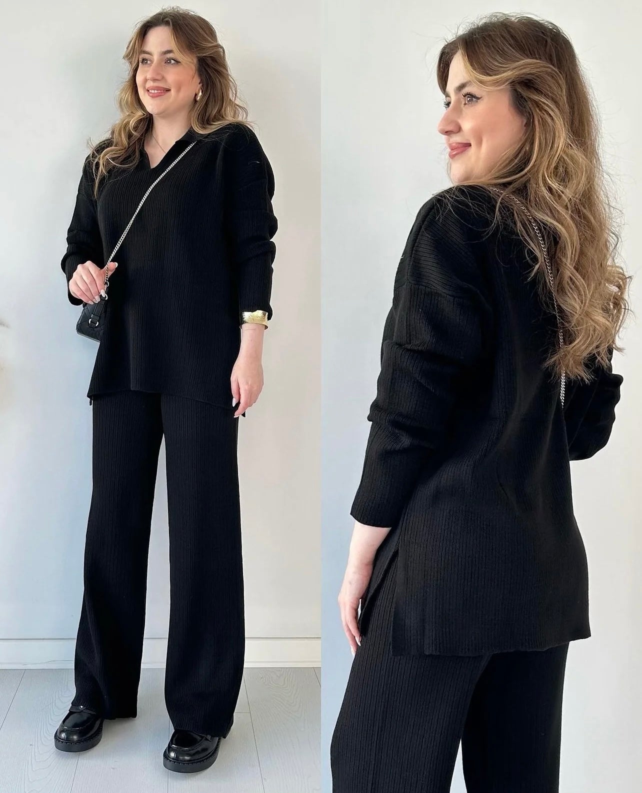 Tiara Knitted Cords Set