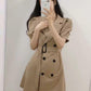 Classic Luxe Trench Dress