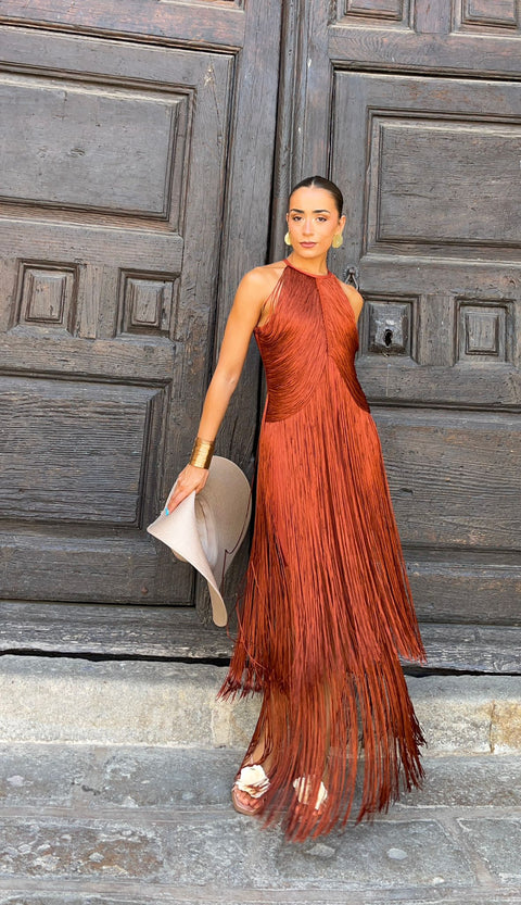 Avenya Fringe Dress