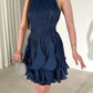 Aurora Ruffle Mini Dress