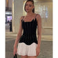 Hanley Halter ColorBlock Dress