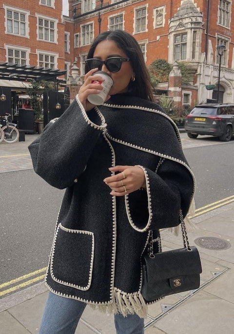 Mihaela Scarf Jacket