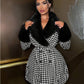 Winter Charm Luxe Trench Coat