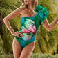 Emerald Ruffle Bodysuit