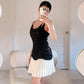 Hanley Halter ColorBlock Dress