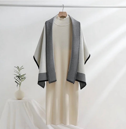 Ava Statement Dress With Stole
