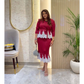 Elara Luxe Pleated Dress