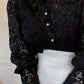 Vika Luxe Lace Shirt