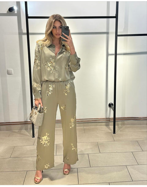 Jaira Embriodered Sequins Cords