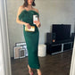 Off shoulder Furry Dress