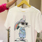 Bunny Embellished Casual Tshirt