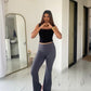 Niona Luxe High Waist Flare Pants