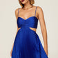 Chica Mettalic Evening Dress