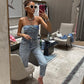 Denim jumpsuit zar