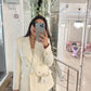 White Tweed Blazer