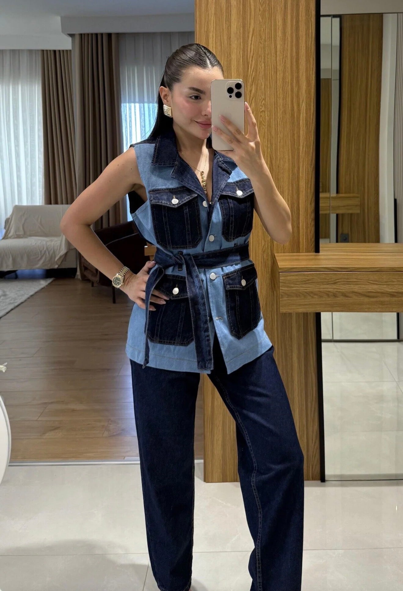 Dual Tone Muse Denim Set