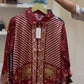 Ajrak Summer Crepe Shirt