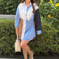 Monarch Colorblock Dress