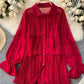 Pleated summer dress