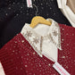 Starlume Pearl Knit Shirt Set