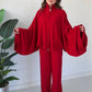 Kiana Drape knit cordset
