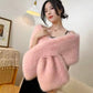 Crimson Elan Fur Wrap