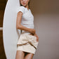 Satin Bow Skirt