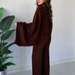 Kiana Drape knit cordset