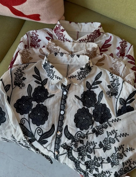 Lily Embriodered Shirt