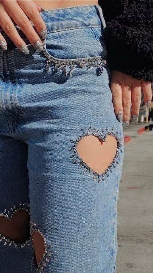 Heart Beat Glam Luxe Denim