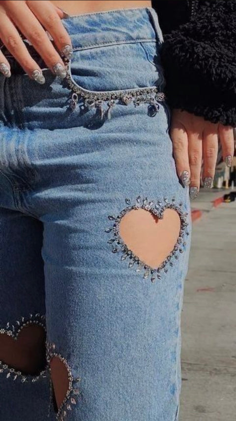 Heart Beat Glam Luxe Denim