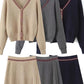 Soft Neutral Skirt Set