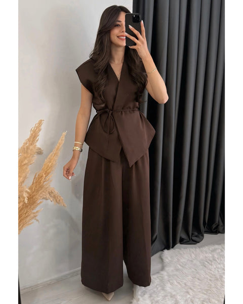 Mocha Luxe Cords Set
